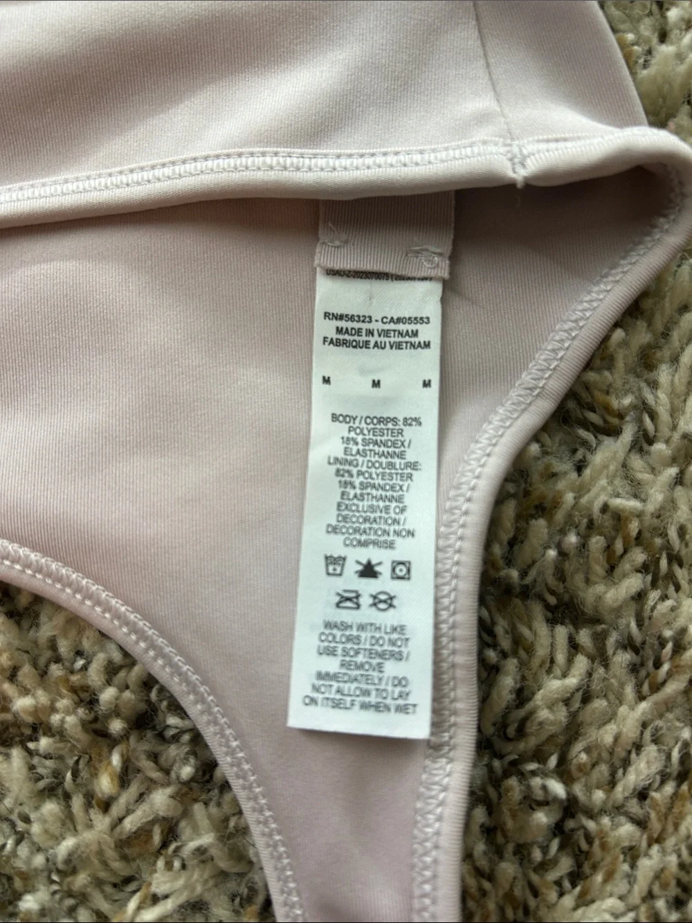Nike Girls' Light Pink Racerback Sports Bra